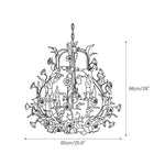 ceramic-rose-chandelier