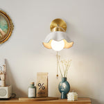 Ceramic Flower Wall Lamp