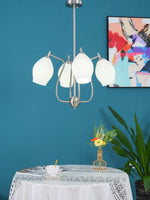 ceramic-ribbed-chandelier