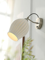 ceramic-ribbed-wall-light