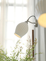 ceramic-ribbed-wall-light