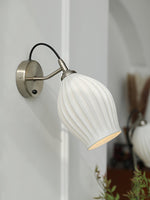 ceramic-ribbed-wall-light