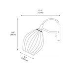 ceramic-ribbed-wall-light