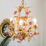 ceramic-rose-chandelier