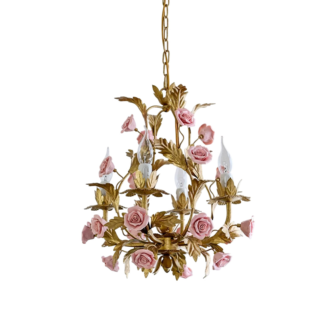 ceramic-rose-chandelier