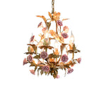 ceramic-rose-chandelier