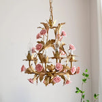 ceramic-rose-chandelier