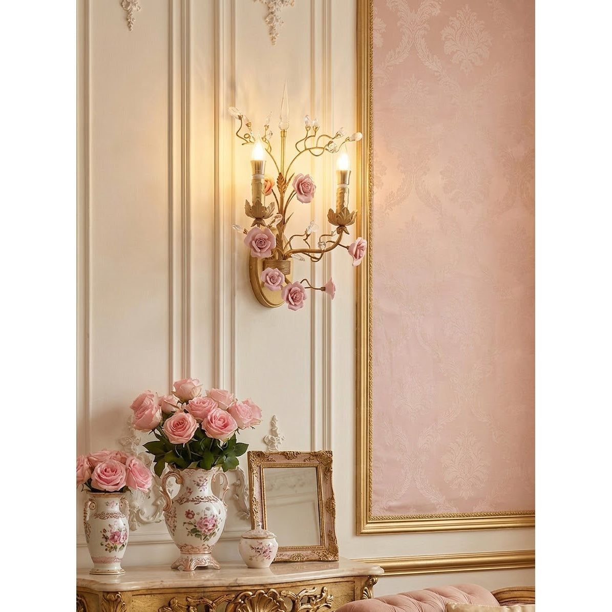 ceramic-rose-vine-sconce
