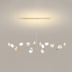 Cerisium Blossom Chandelier – Sculptural Ceramic & Iron Pendant Light