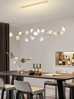 Cerisium Blossom Chandelier – Sculptural Ceramic & Iron Pendant Light