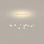 Cerisium Blossom Chandelier – Sculptural Ceramic & Iron Pendant Light