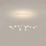 Cerisium Blossom Chandelier – Sculptural Ceramic & Iron Pendant Light