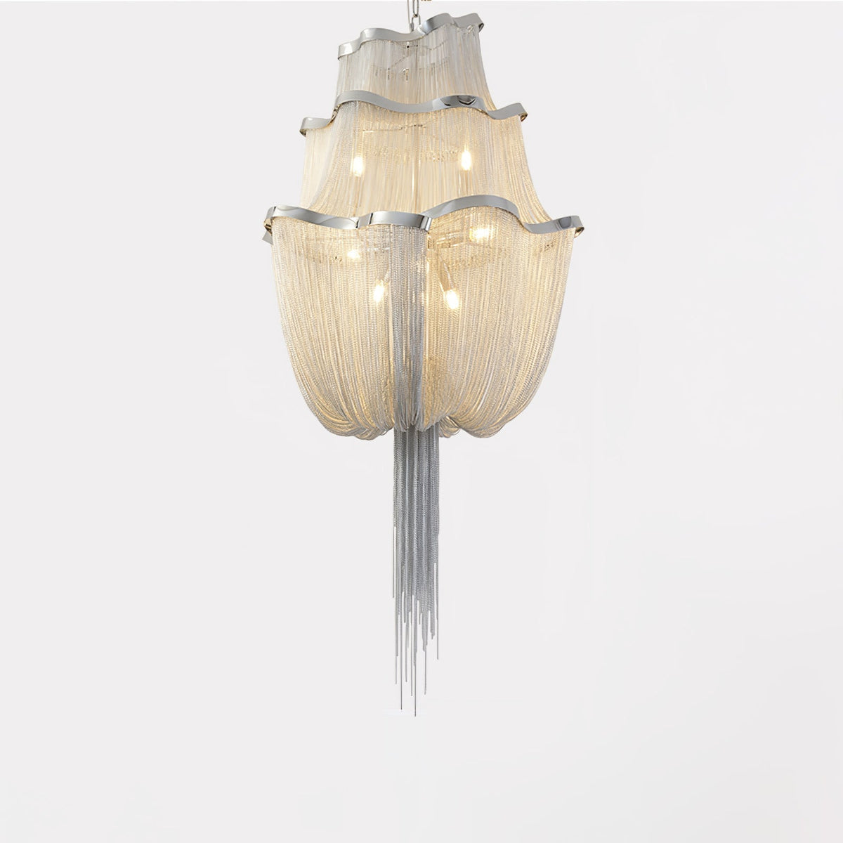 Chains Shimmering Chandelier