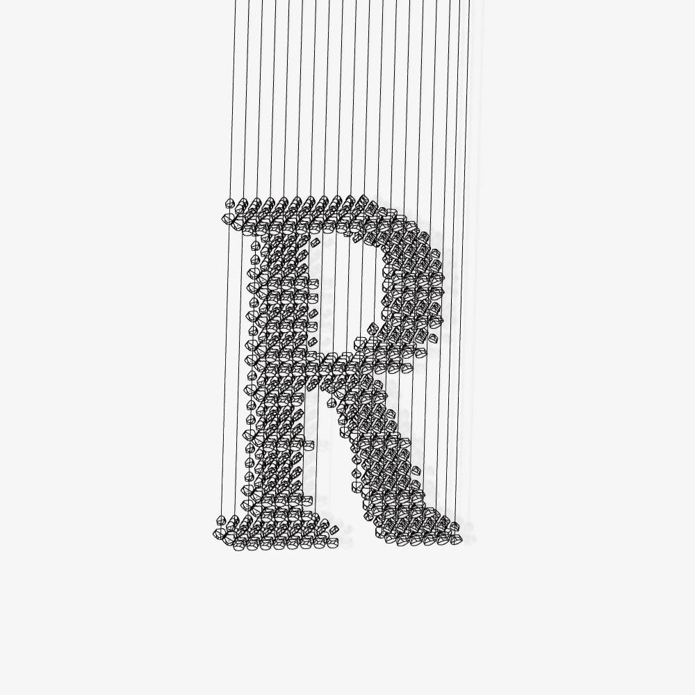 Charcoal Linear LED Chandelier in Black and Chrome for Modern Interiors
