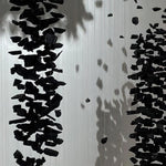 Charcoal Sculptural LED Chandelier for Modern Interiors