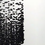 Charcoal Sculptural Chandelier K – Modern Architectural LED Pendant Light