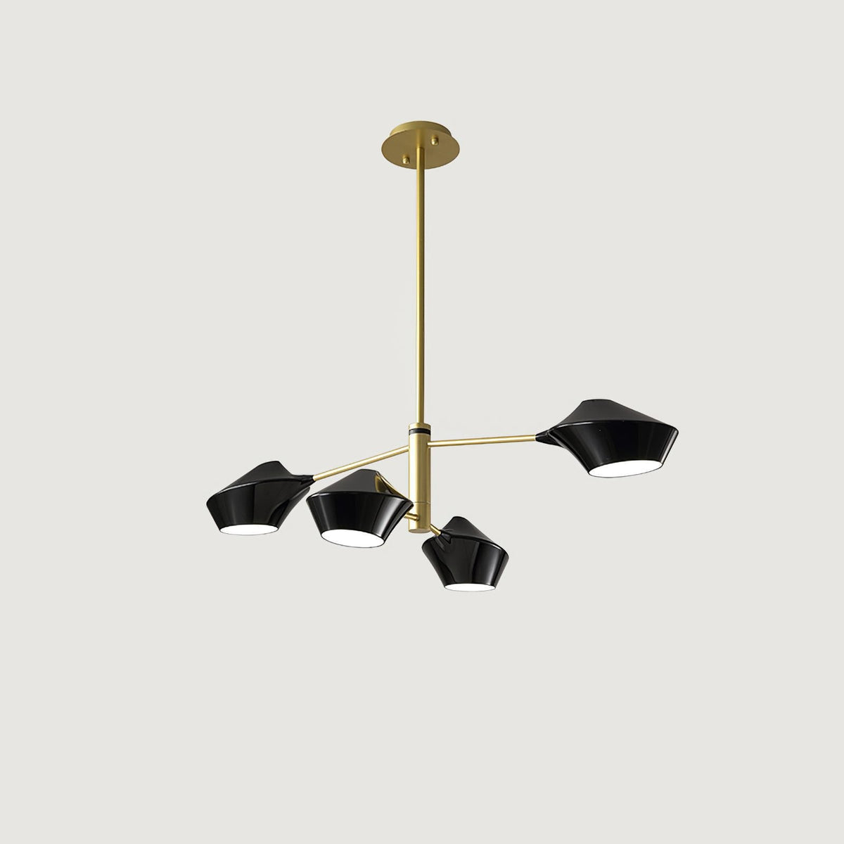 Charming Modern Hexagonal Chandelier