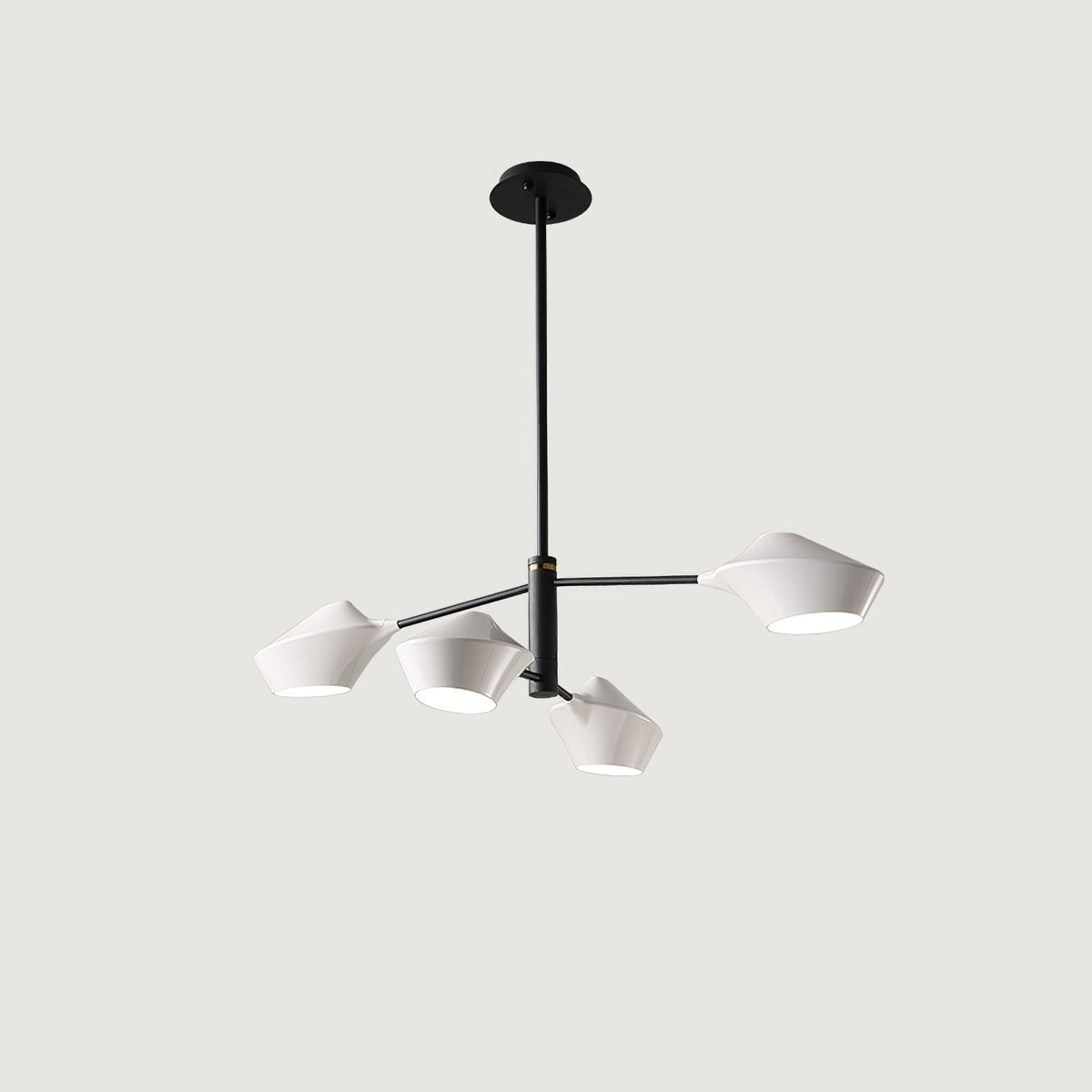 Charming Modern Hexagonal Chandelier