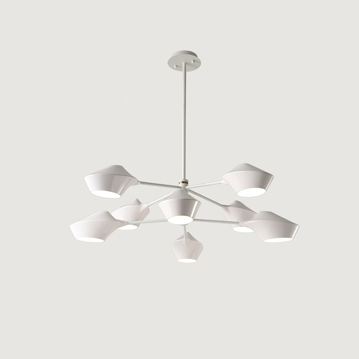 Charming Modern Hexagonal Chandelier