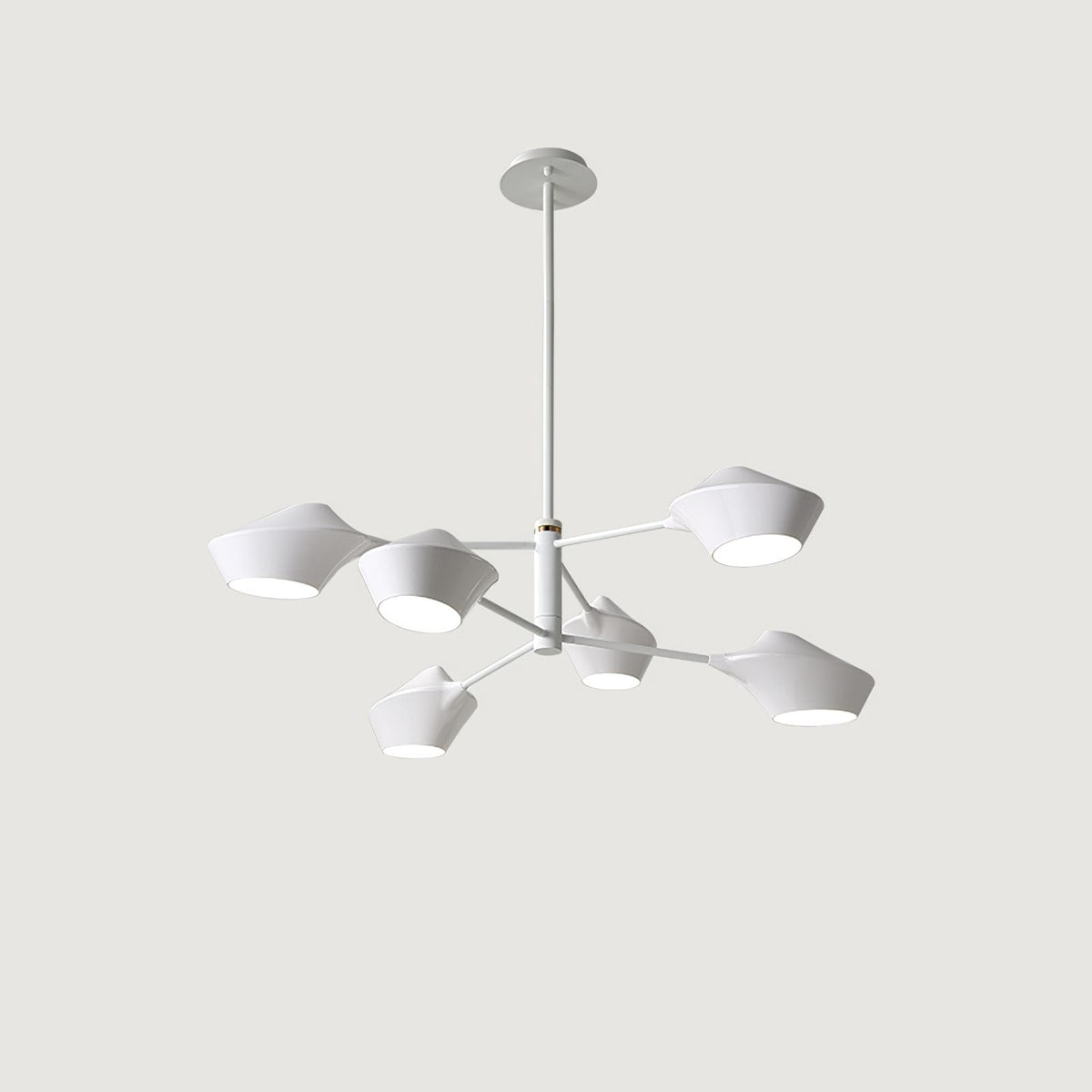 Charming Modern Hexagonal Chandelier