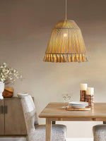 Chase Tassel Pendant Light — Natural Hemp Rope Designer Ceiling Lamp