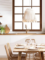 Chase Tassel Pendant Light — Natural Hemp Rope Designer Ceiling Lamp