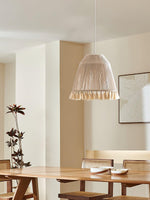 Chase Tassel Pendant Light — Natural Hemp Rope Designer Ceiling Lamp