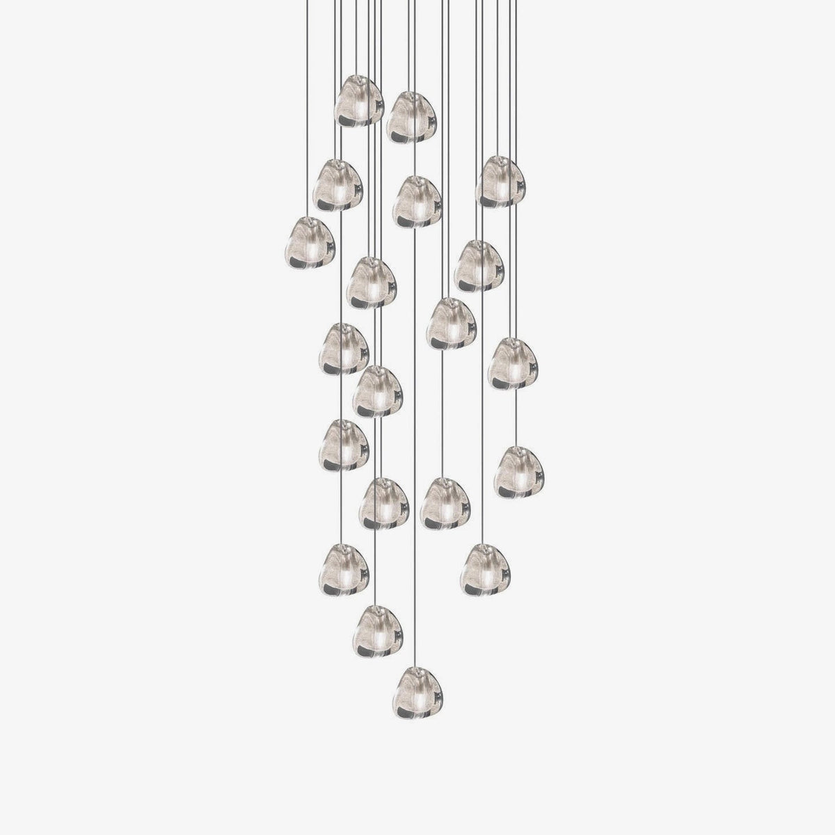 Cherry Crystal Pendant Light – Handcrafted Modern Chandelier