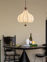Chestnut Bloom Designer Pendant Light with Walnut and Gold Finish
