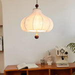 Chestnut Bloom Designer Pendant Light with Walnut and Gold Finish