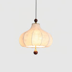 Chestnut Bloom Designer Pendant Light with Walnut and Gold Finish