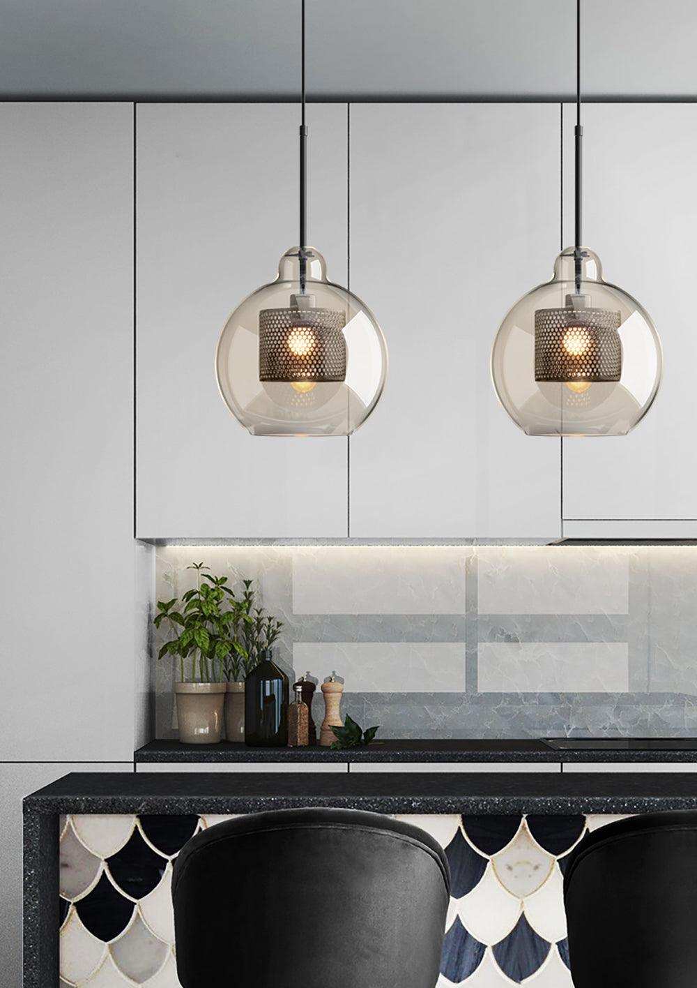 Chiswick Glass Pendant Light – Modern Multi-Light Chandelier