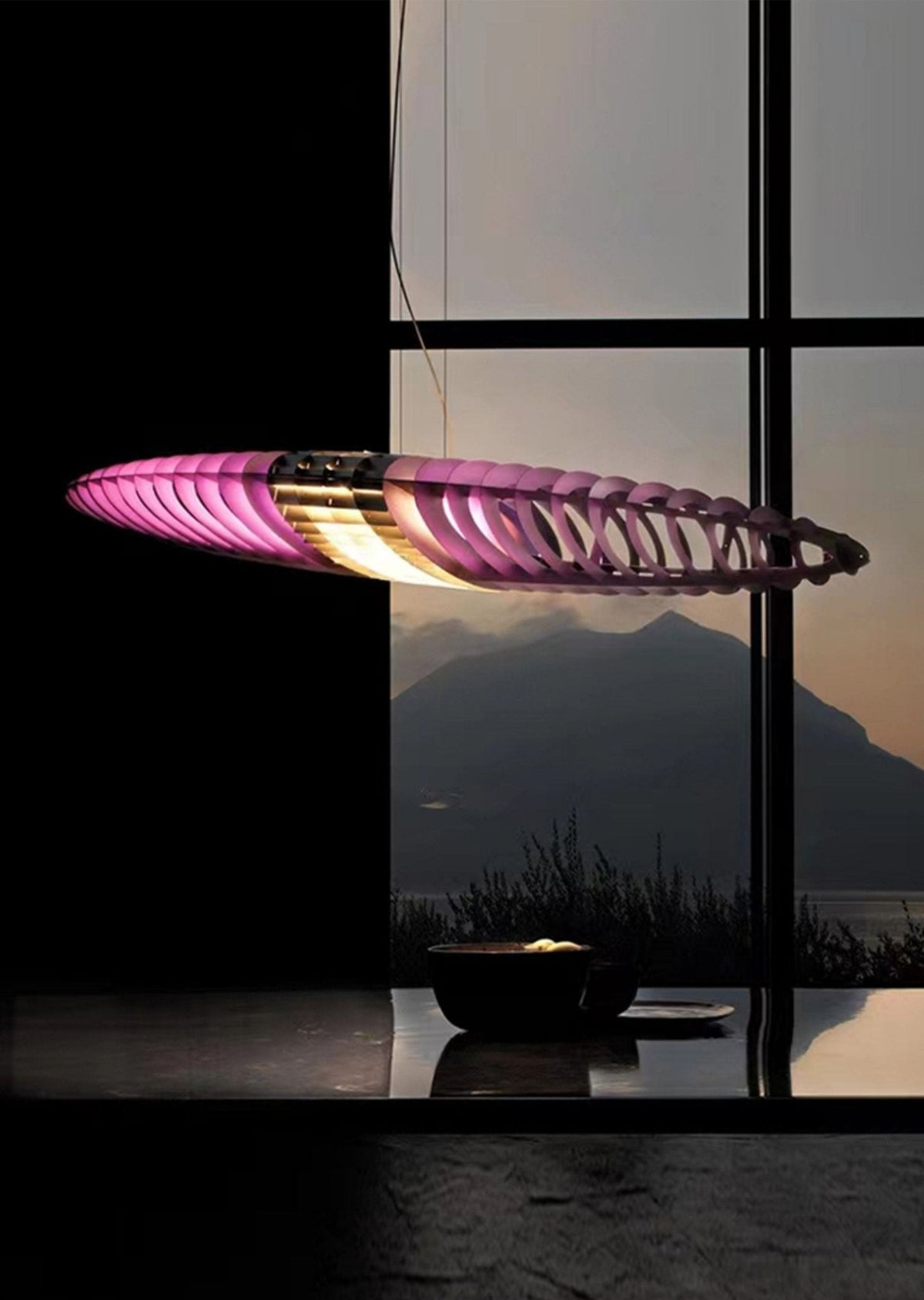 Chroma Glide Suspension Lamp – Modern Multi-Pendant Light for Contemporary Interiors