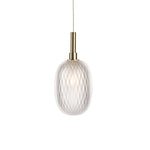 Chromatic Gem Drop Chandelier – Modern Glass Pendant Light for Dining Room and Living Room