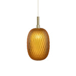 Chromatic Gem Drop Chandelier – Modern Glass Pendant Light for Dining Room and Living Room