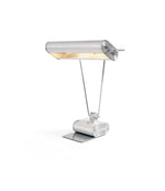 Chrome Coiled Wire Desk Lamp – Modern Art Deco Table Light