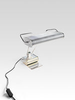 Chrome Coiled Wire Desk Lamp – Modern Art Deco Table Light