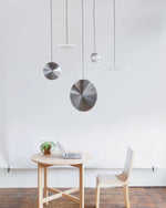 Chrona Dish Pendant Light – Contemporary Brass LED Ceiling Lamp