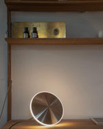 Chrona Dish Pendant Light – Contemporary Brass LED Ceiling Lamp
