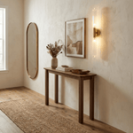 Cipher Wall Light – Hand-Blown Crystal LED Sconce in Gold