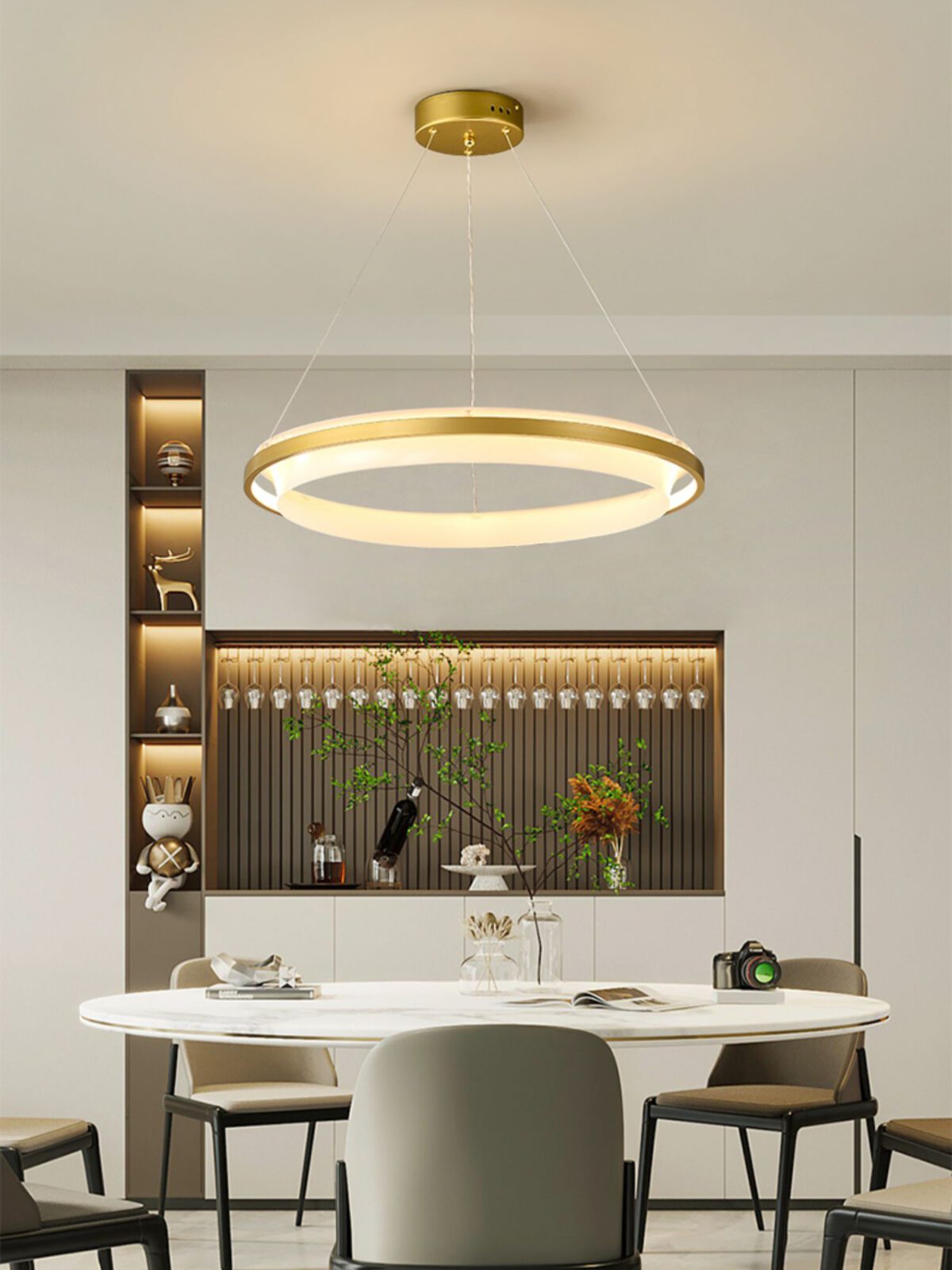 Circa LED Round Chandelier
