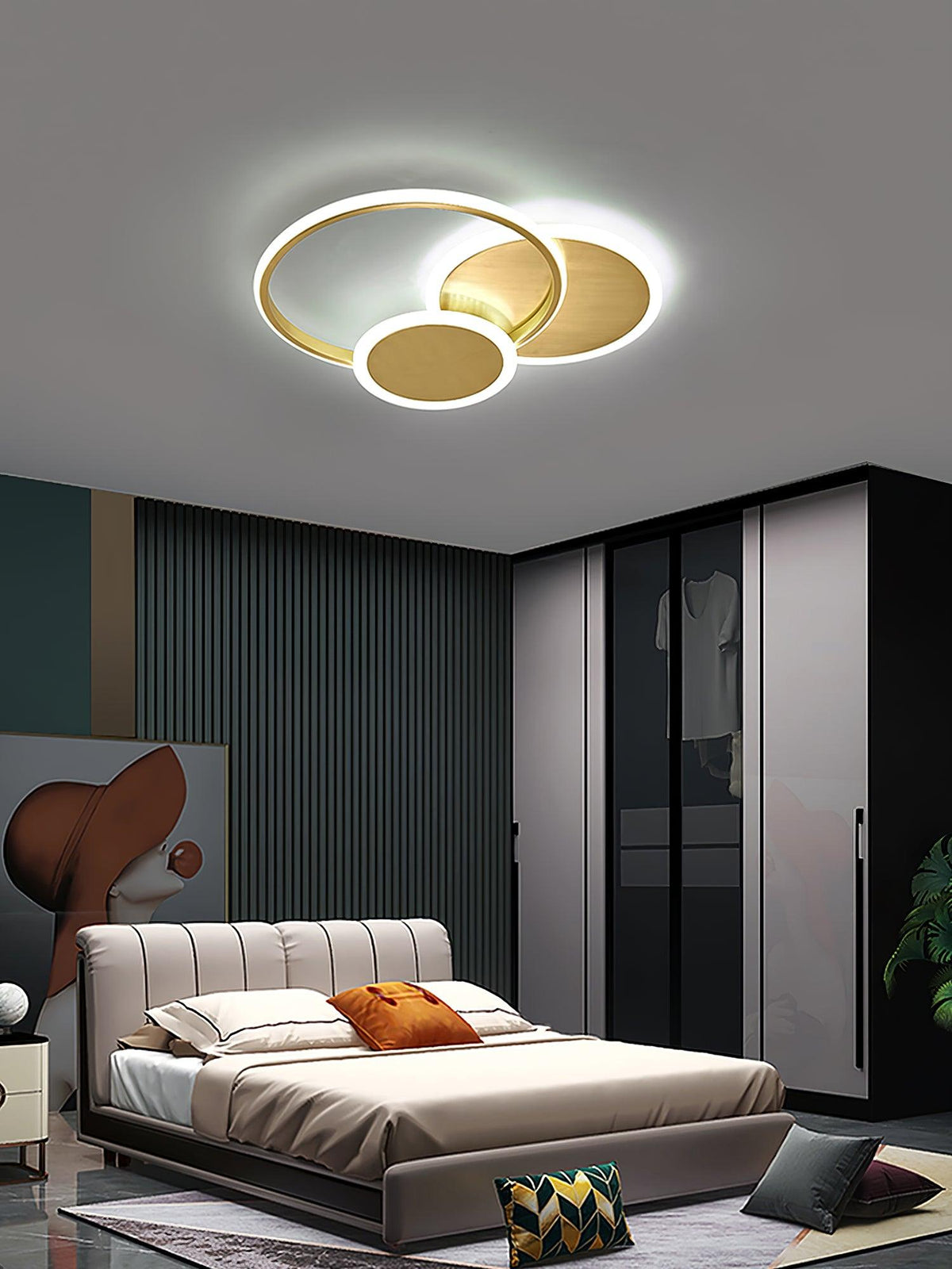 Circles Led Ceiling Light