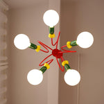 Circulo Play Pendant Light – Memphis Style Designer Hanging Lamp