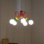 Circulo Play Pendant Light – Memphis Style Designer Hanging Lamp
