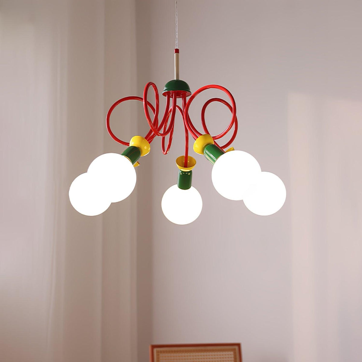 Circulo Play Pendant Light – Memphis Style Designer Hanging Lamp