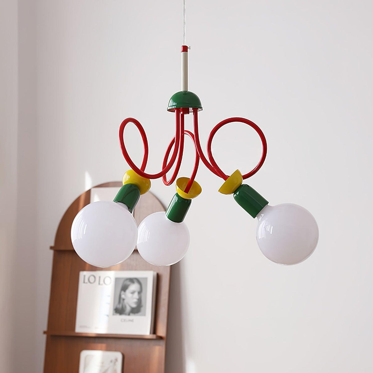 Circulo Play Pendant Light – Memphis Style Designer Hanging Lamp