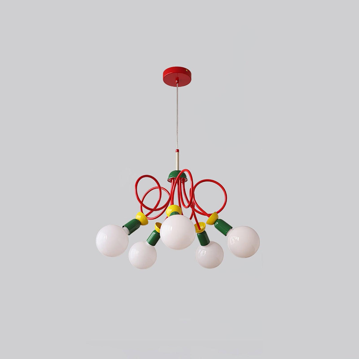 Circulo Play Pendant Light – Memphis Style Designer Hanging Lamp