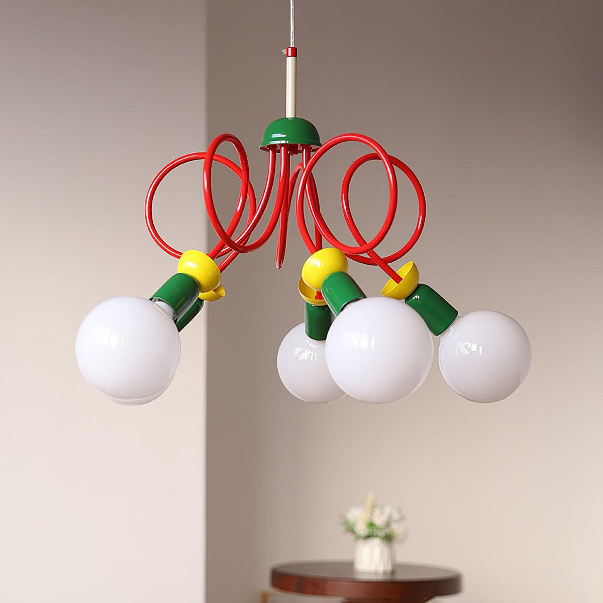 Circulo Play Pendant Light – Memphis Style Designer Hanging Lamp