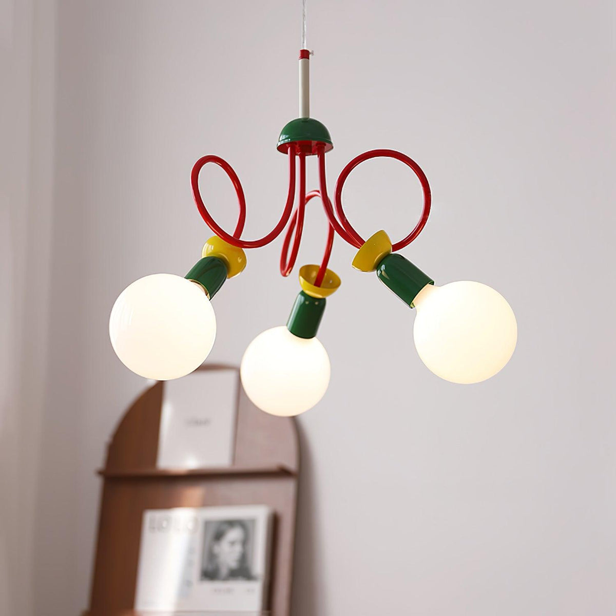 Circulo Play Pendant Light – Memphis Style Designer Hanging Lamp
