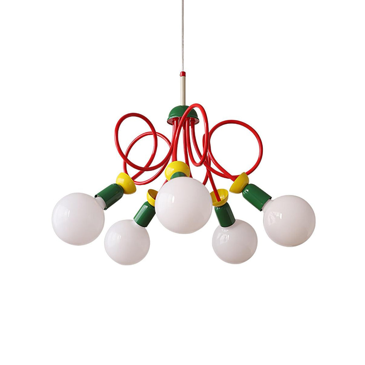 Circulo Play Pendant Light – Memphis Style Designer Hanging Lamp
